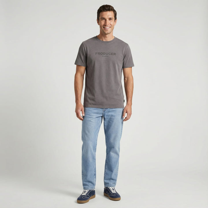 Cars men T-shirt Kohas grijs – heren