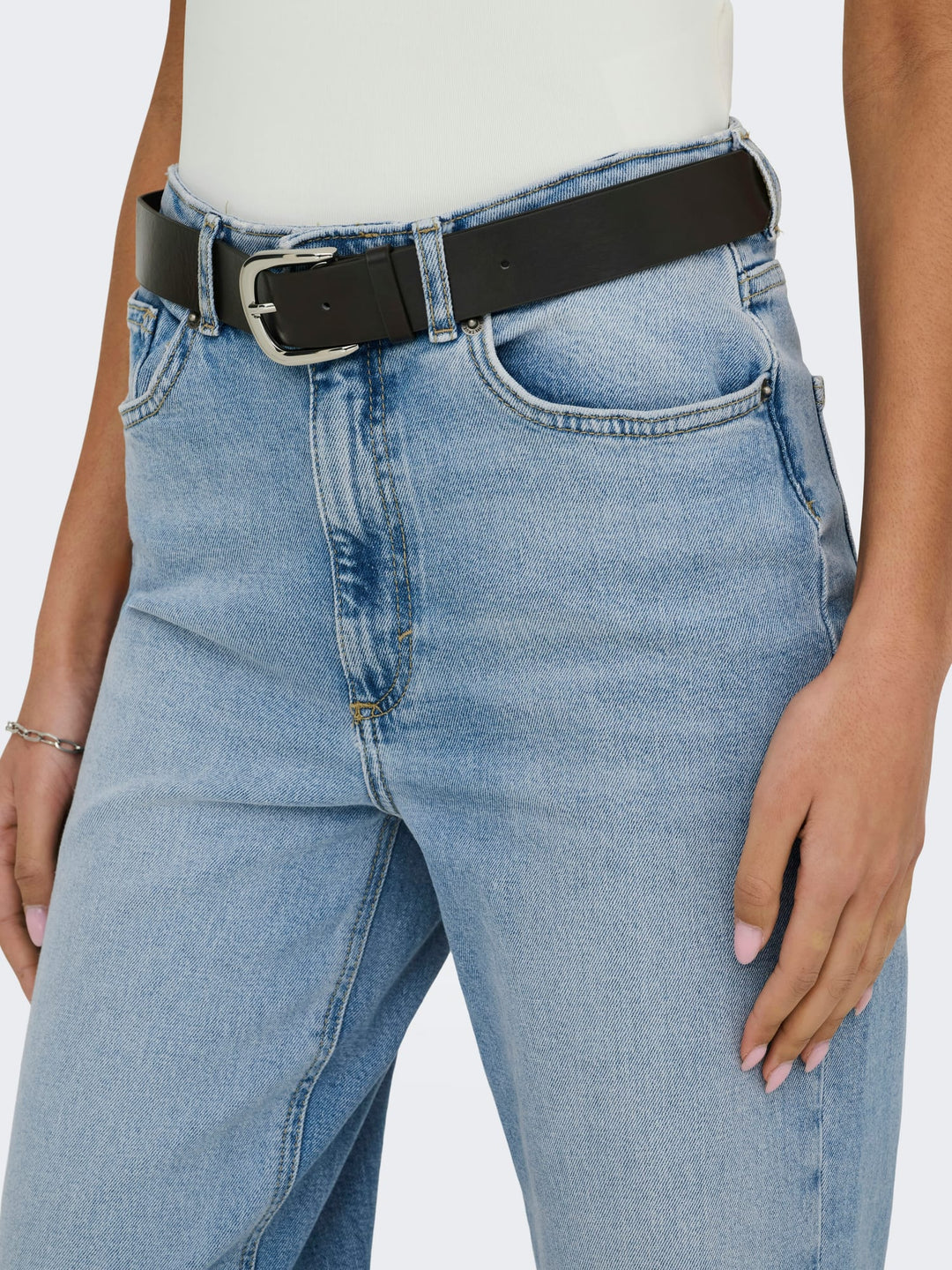 Only Juicy jeans regular-straight fit dames - blue denim - L30