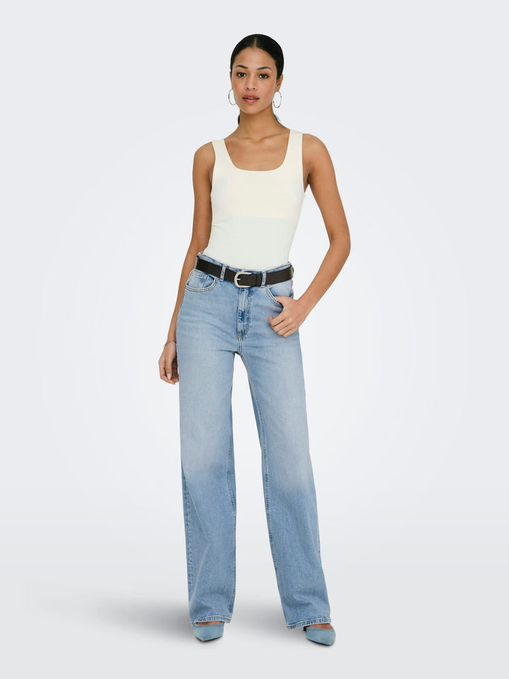 Only Juicy jeans regular-straight fit dames - blue denim - L30
