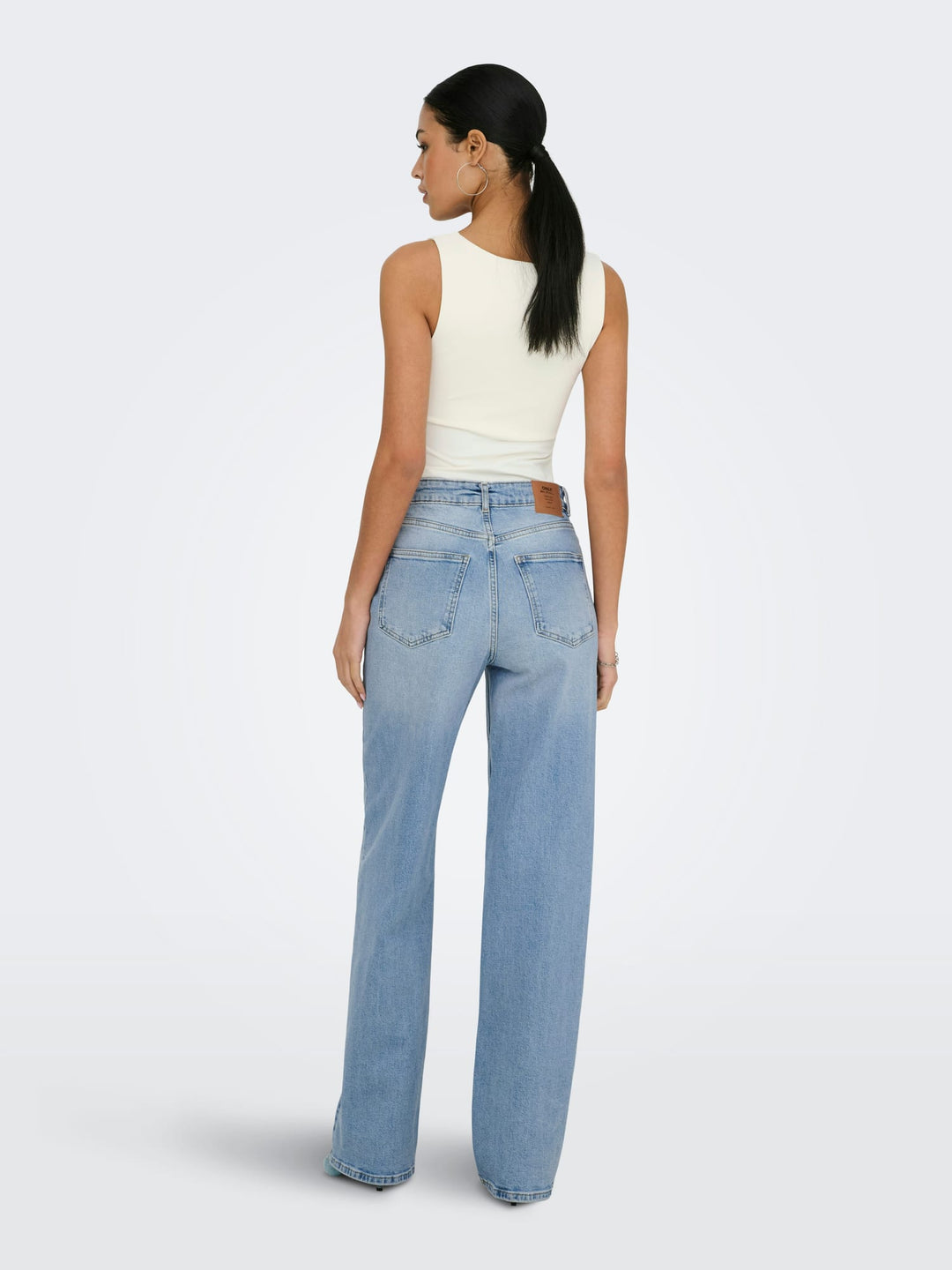 Only Juicy jeans regular-straight fit dames - blue denim - L30