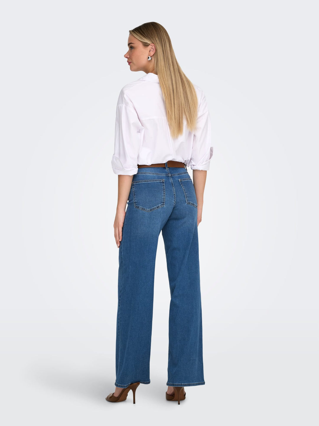 Only Madison jeans loose fit blauw – dames - Blue Denim - L34
