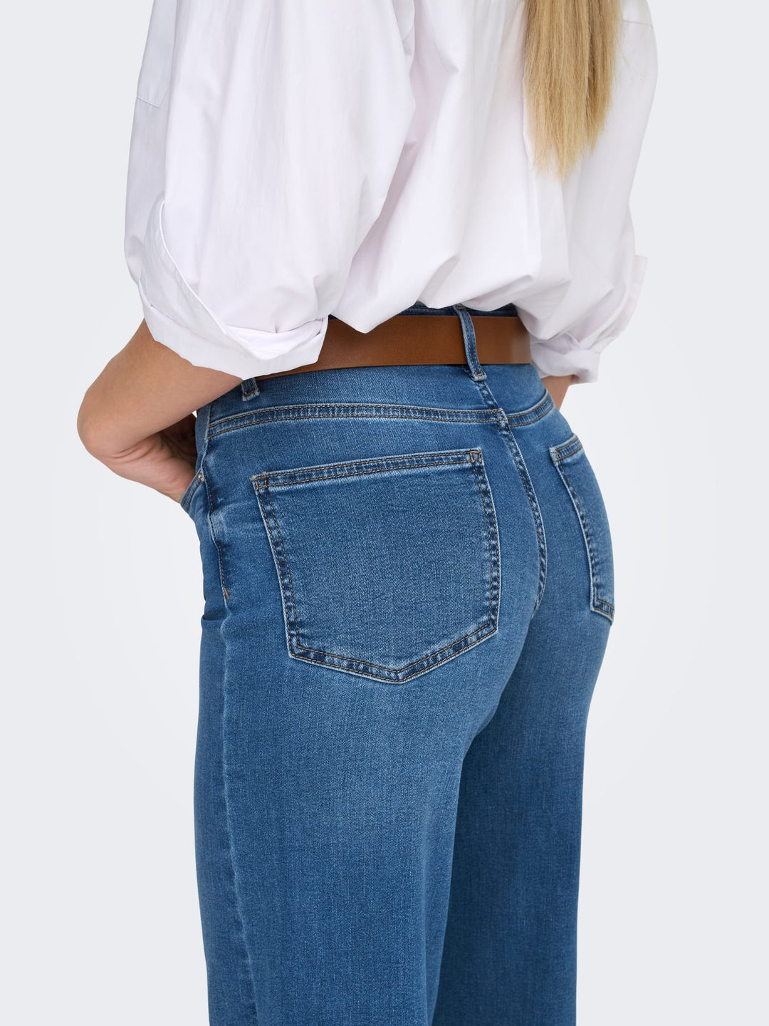 Only Madison jeans loose fit blauw – dames - Blue Denim - L34