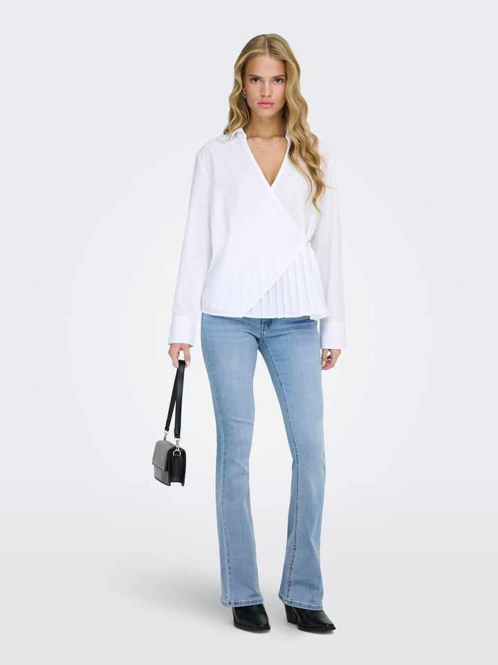 Only 15245444 Blush jeans bootcut flare fit dames - Blue Denim - L34