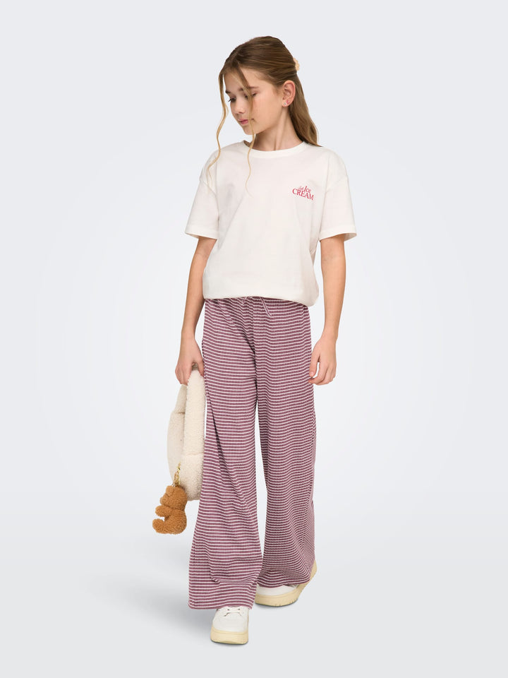 Kids Only T-shirt Helen – meisjes k/m - Off-white