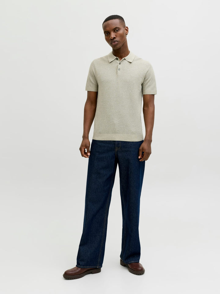 Jack & Jones 12292034 Bluriley polo k/m kaki – heren