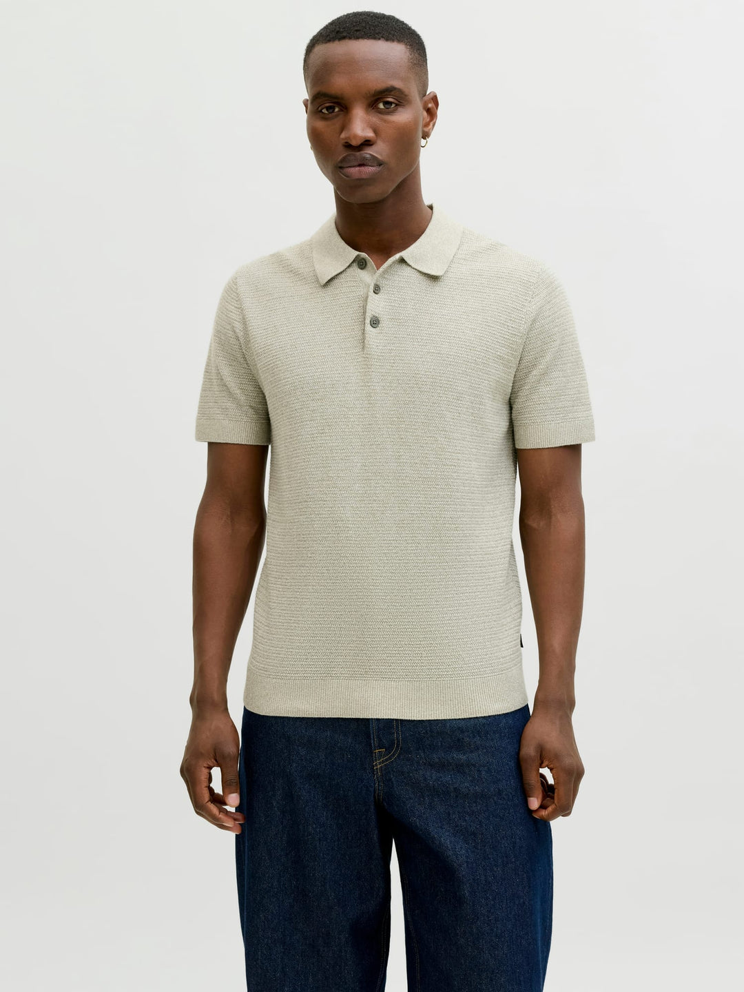 Jack & Jones Bluriley polo kaki – heren