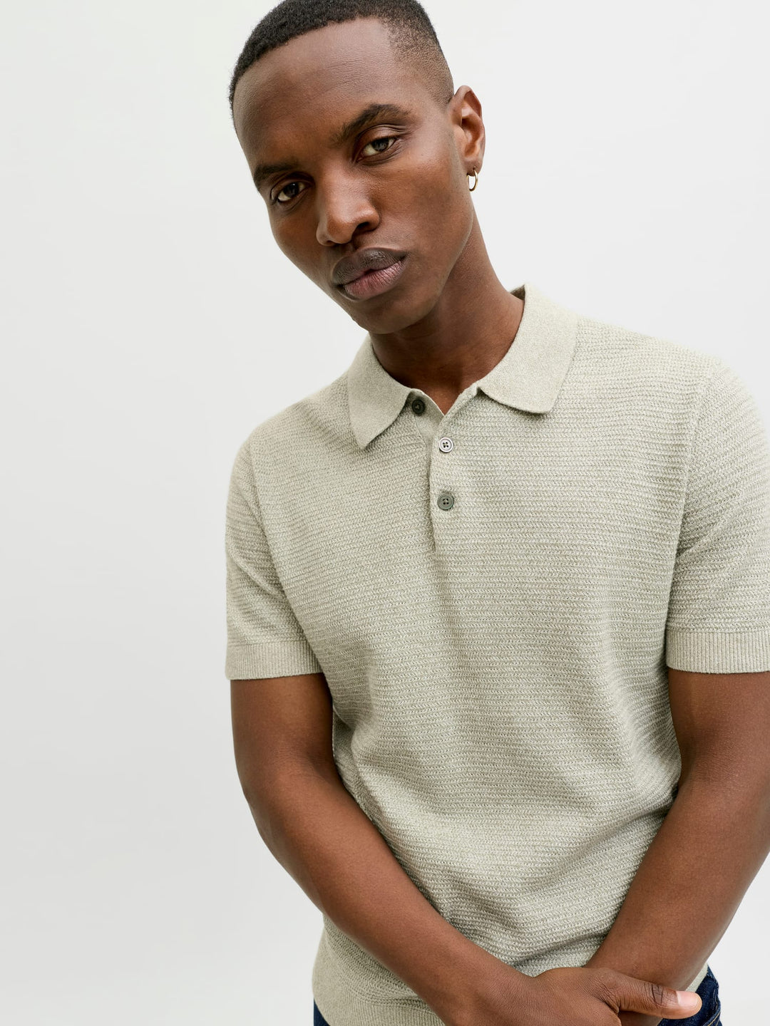 Jack & Jones Bluriley polo kaki – heren