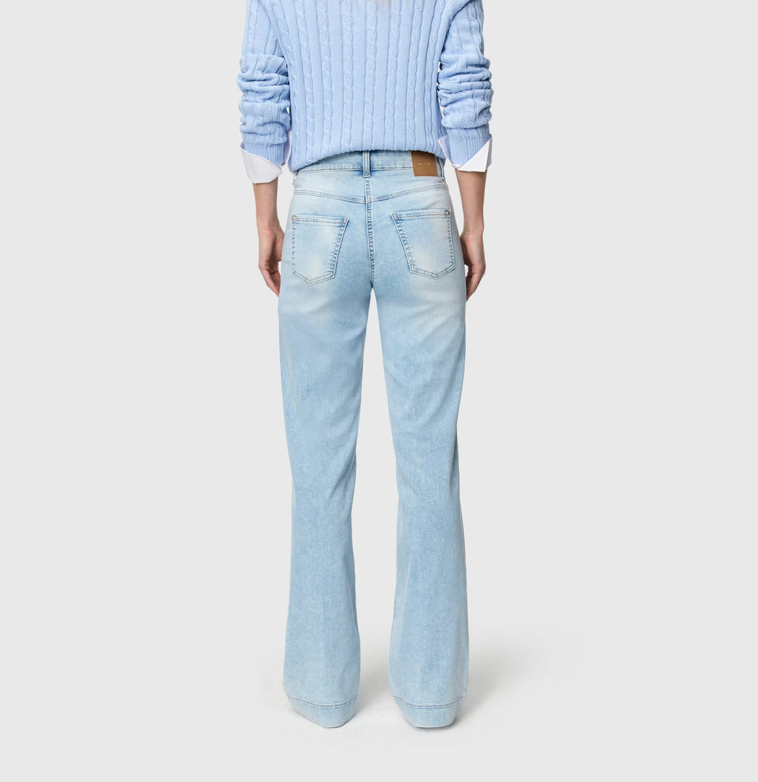 MAC Dream Wide jeans loose fit dames – blue denim - L32