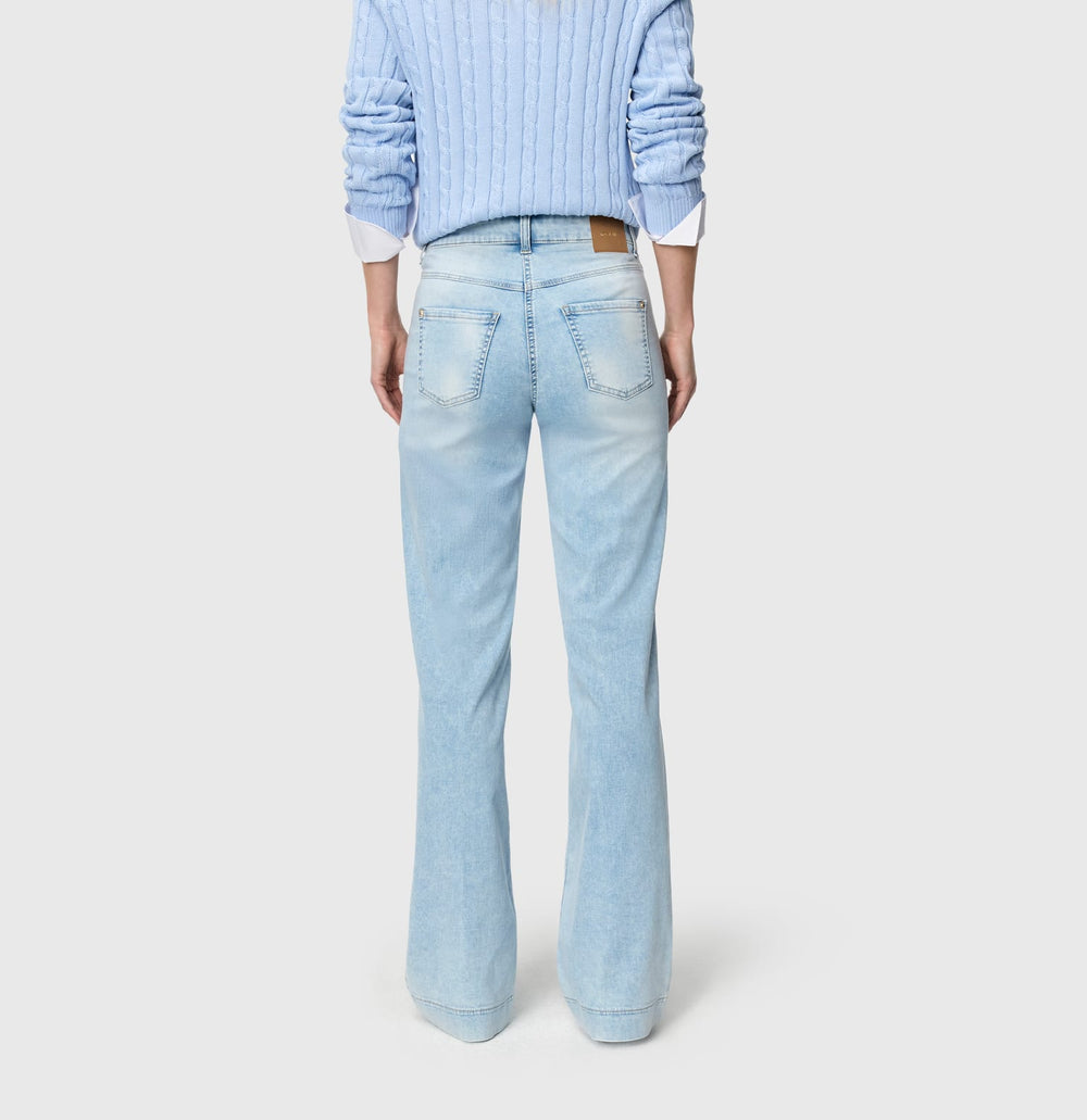 MAC Dream Wide jeans loose fit dames – blue denim - L32