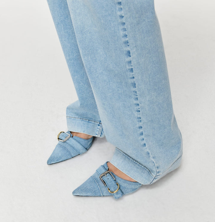 MAC Dream Wide jeans loose fit dames – blue denim - L32