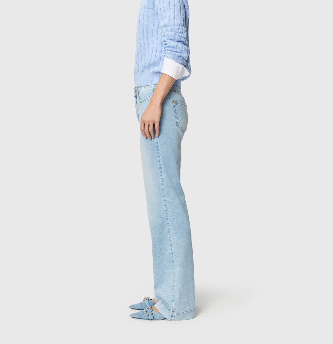 MAC Dream Wide jeans loose fit dames – blue denim - L32