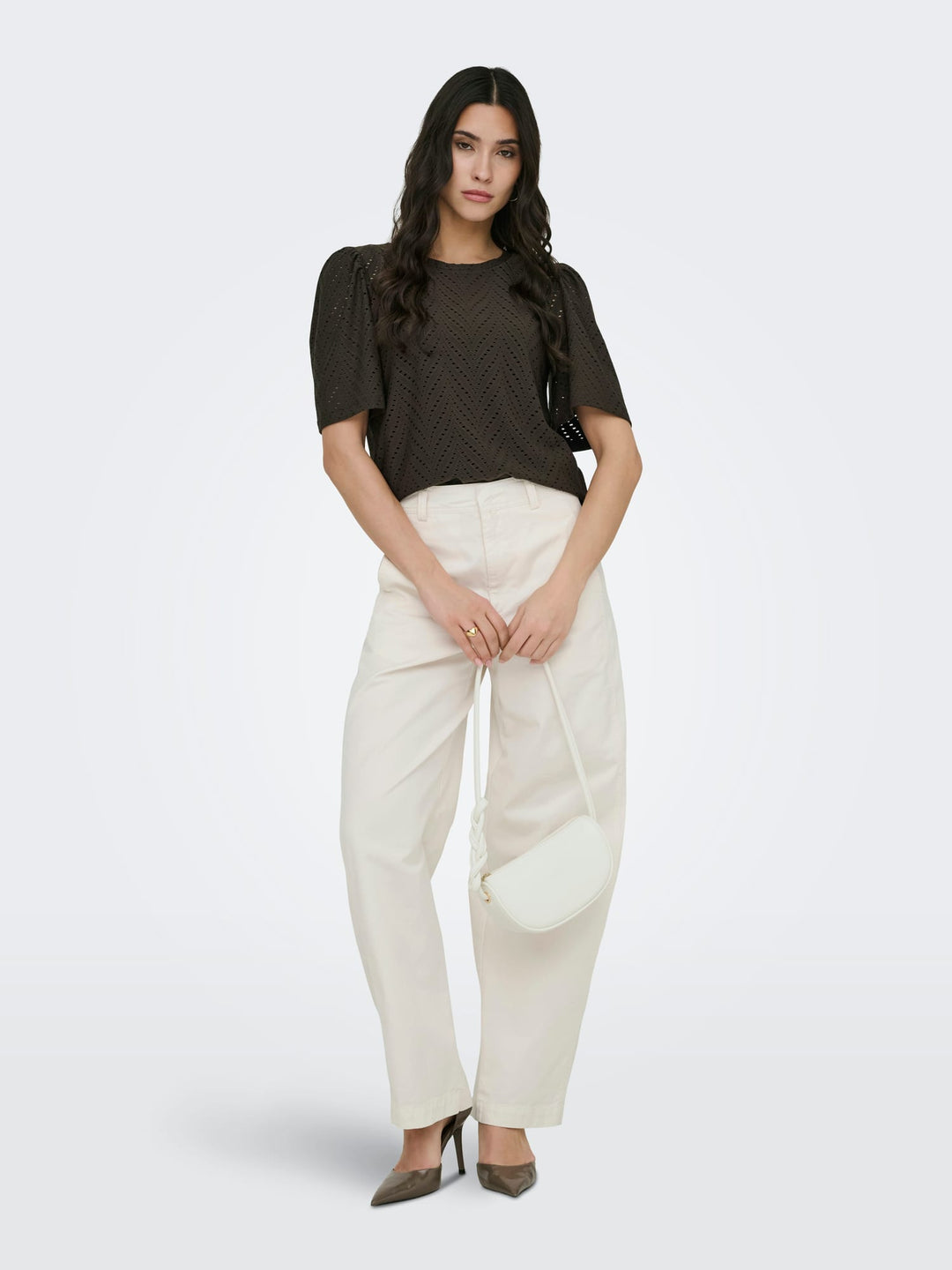 Jacqueline de Yong JDYCARLA CATHINKA top bruin – dames