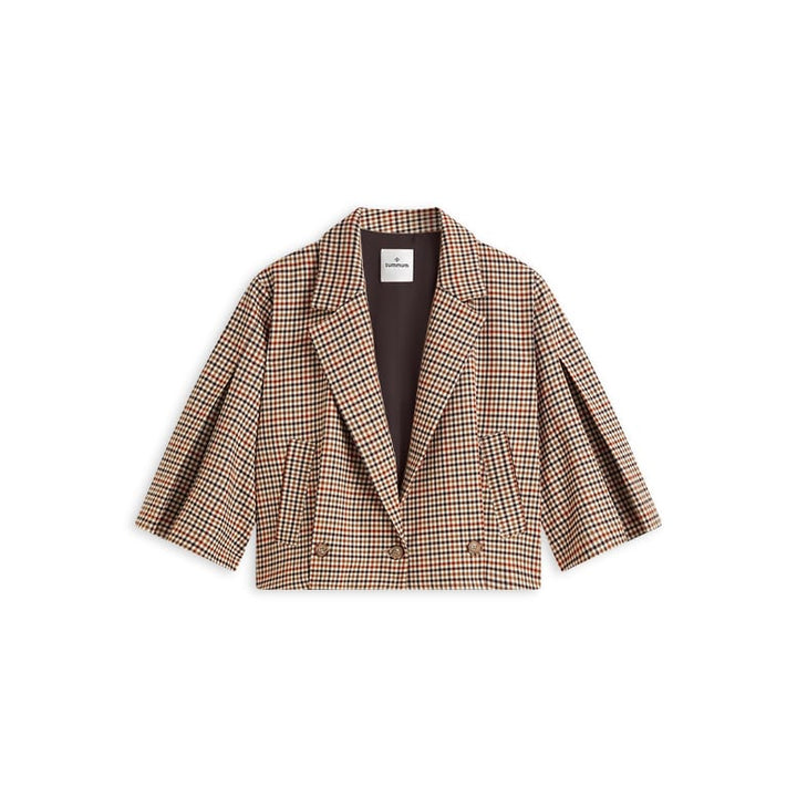 Summum blazer dames bruin dessin – 1s1331-12496