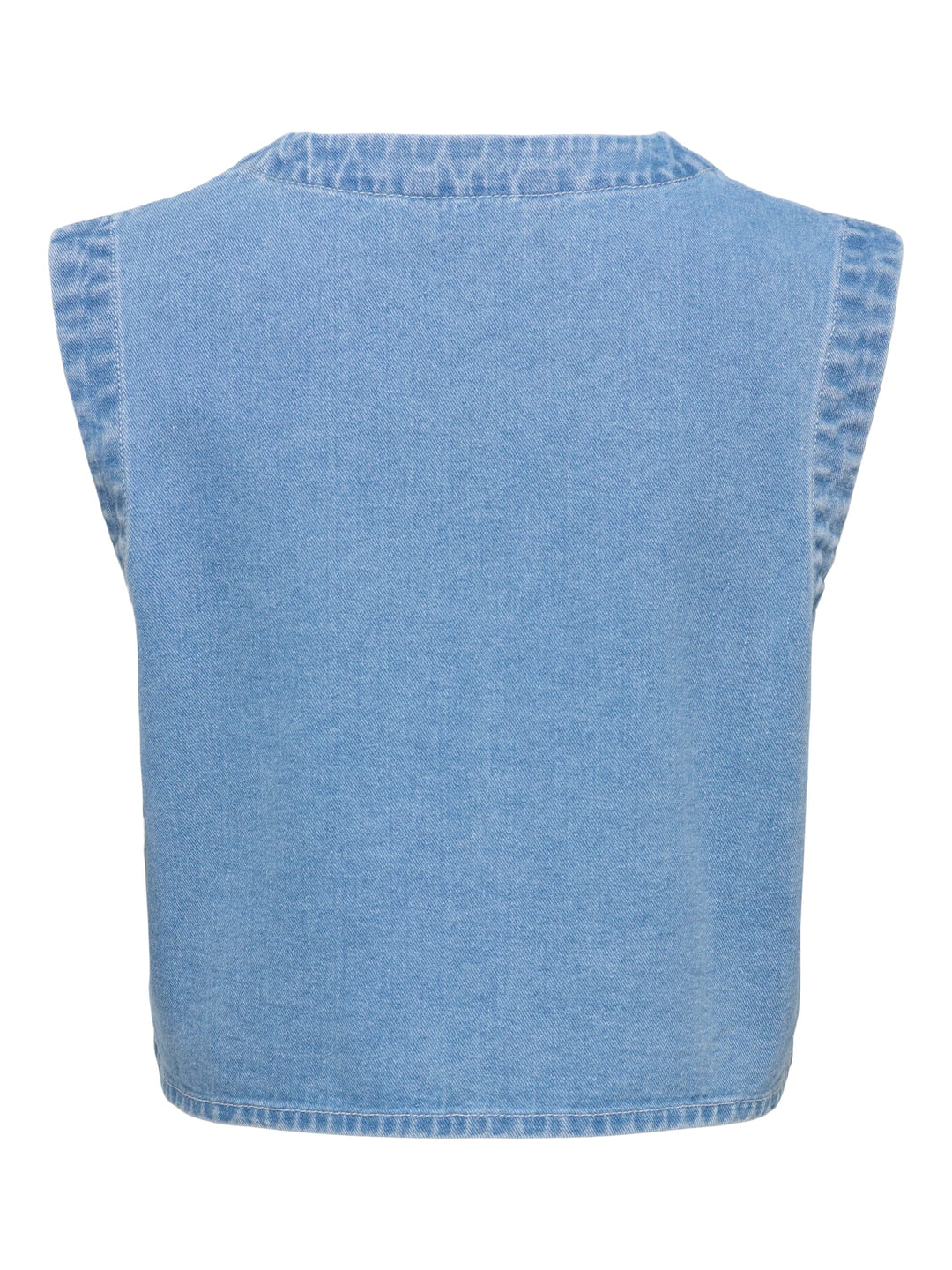 Only Noella gilet denim dames – blue denim