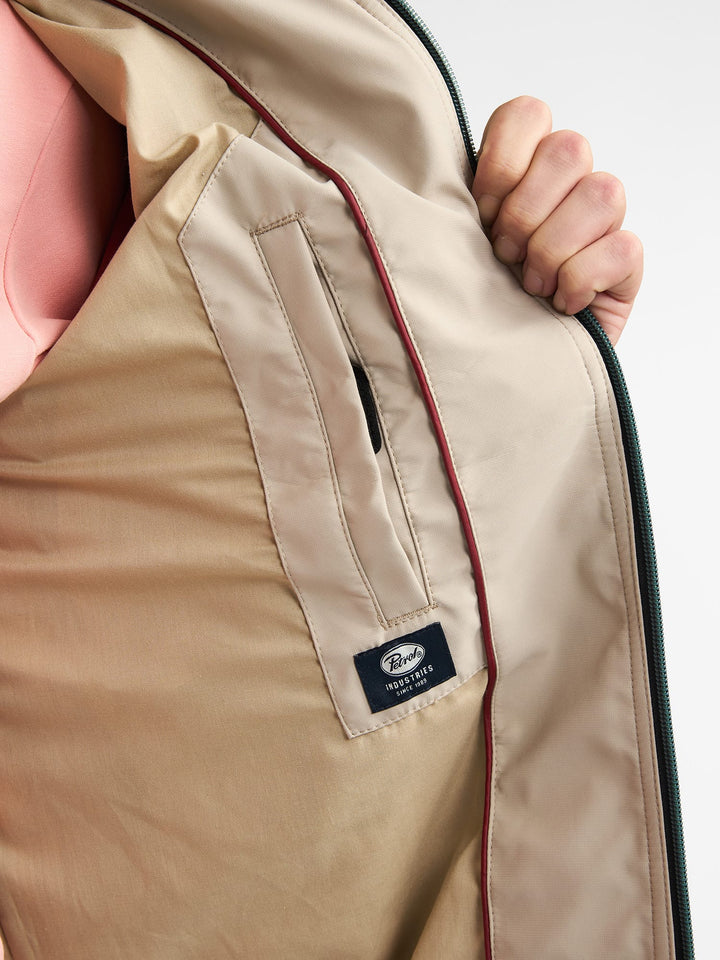 Petrol men M-1060-JAC102 zomerjas heren – zand