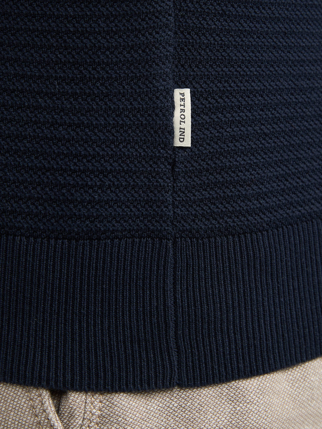 Petrol men M-1060-KWC205 polo navy – heren