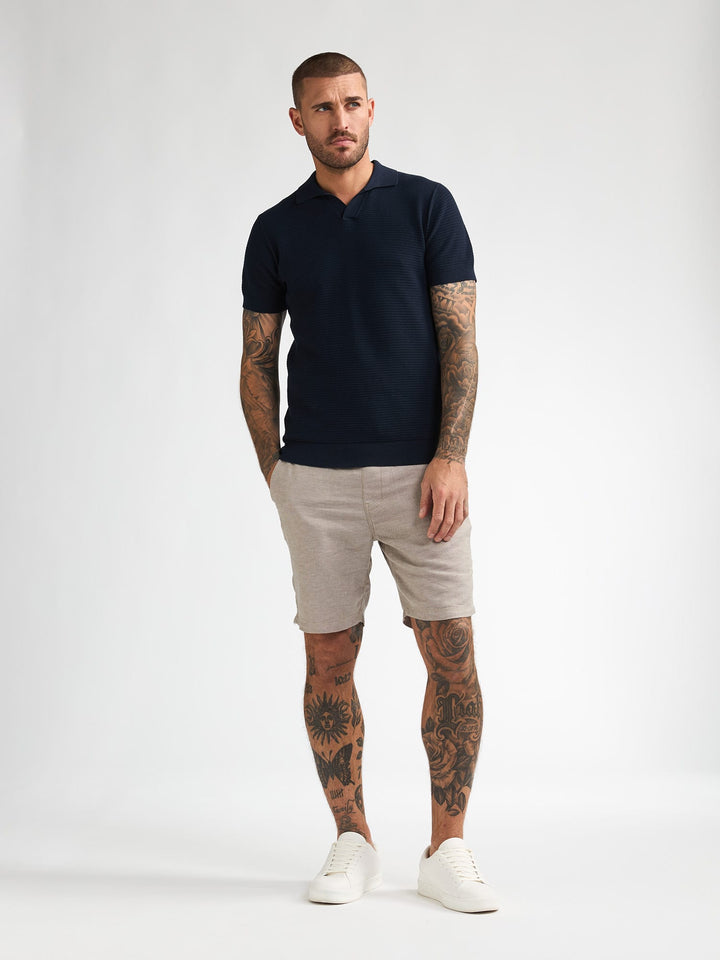 Petrol men M-1060-KWC205 polo navy – heren