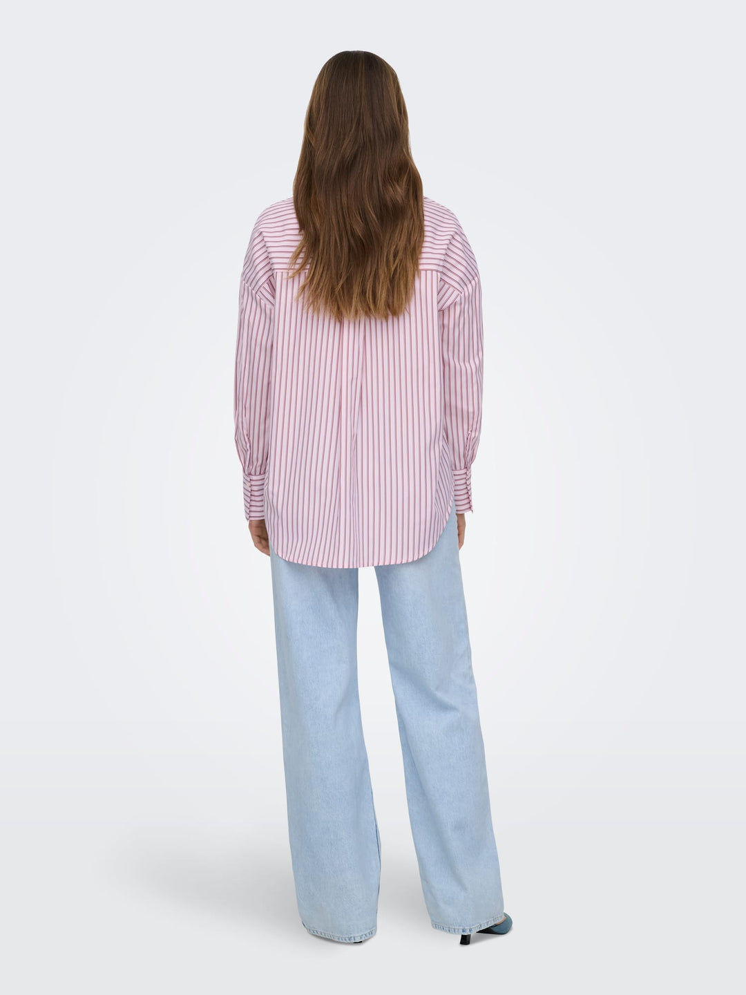 Only blouse l/m dames roze dessin
