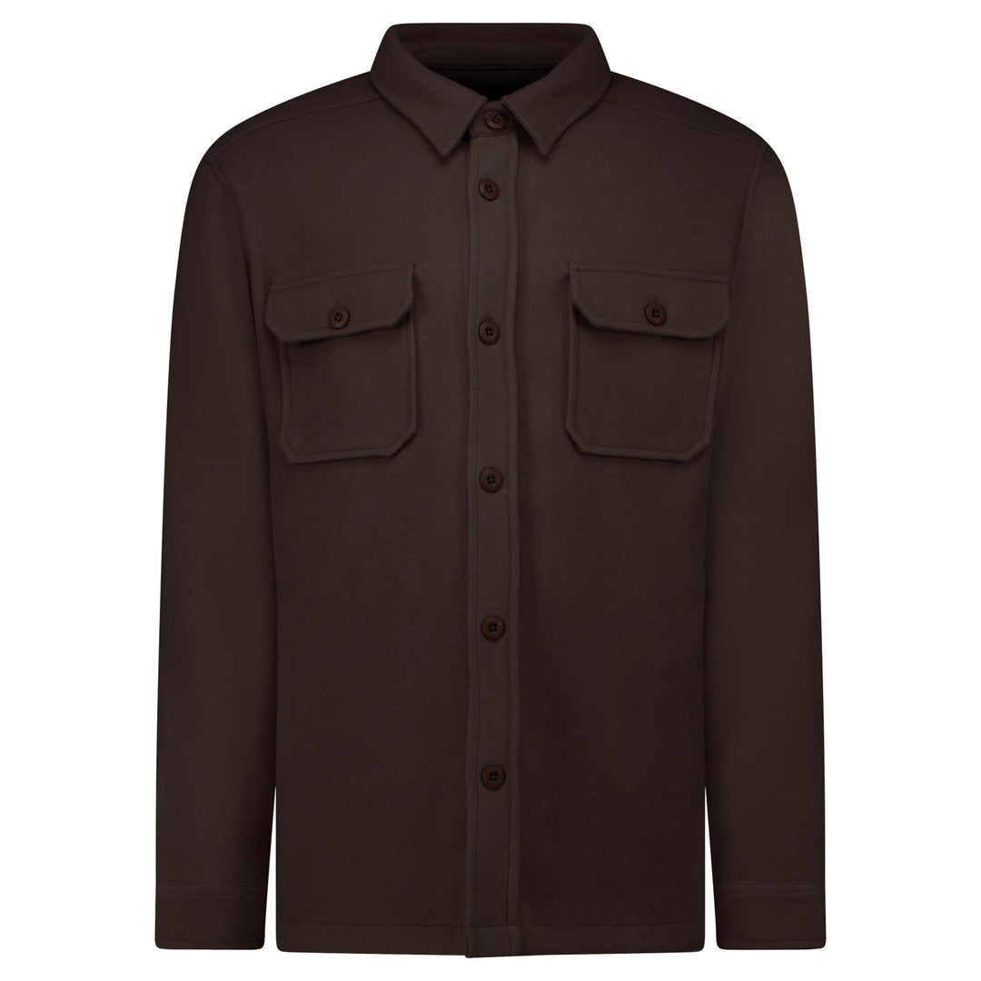 Cars men 67597 overhemd l/m heren bruin
