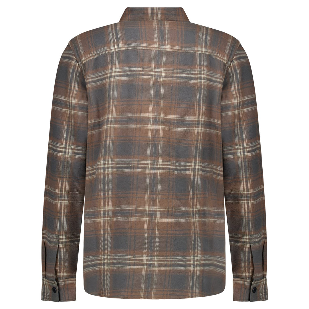 Cars men 6829786 Corzez overhemd k/m heren bruin dessin