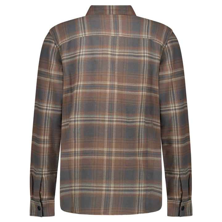 Cars men 6829786 Corzez overhemd k/m heren bruin dessin