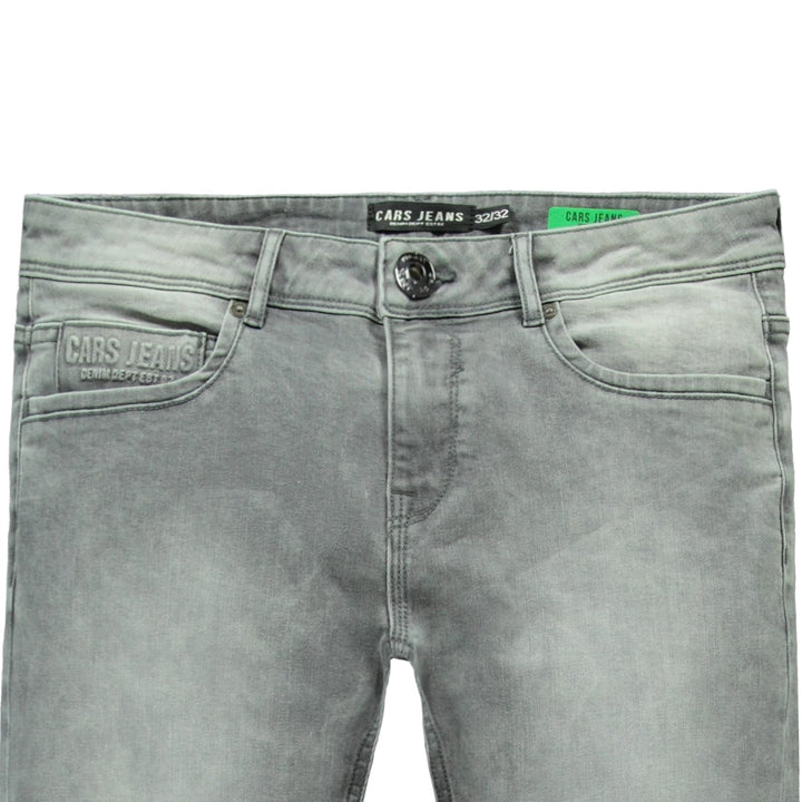 Cars men jeans skinny fit grey denim – heren - L32