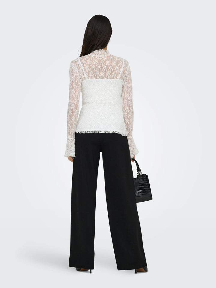 Jacqueline de Yong Lala top off-white – dames
