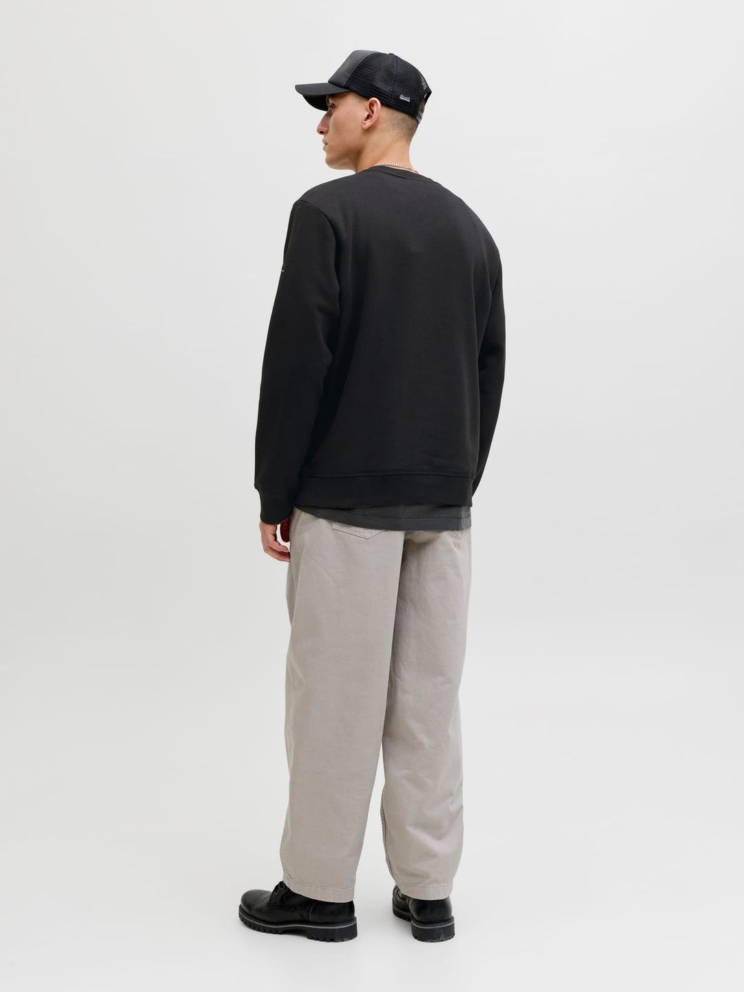 Jack & Jones Fusion sweater zwart – heren