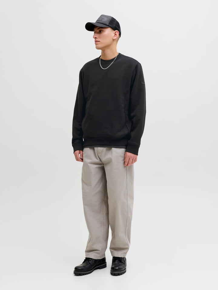 Jack & Jones Fusion sweater zwart – heren
