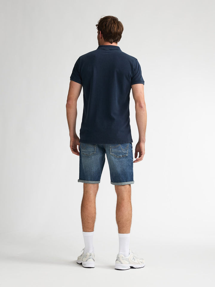 Petrol men M-1060-POL926 polo navy – heren