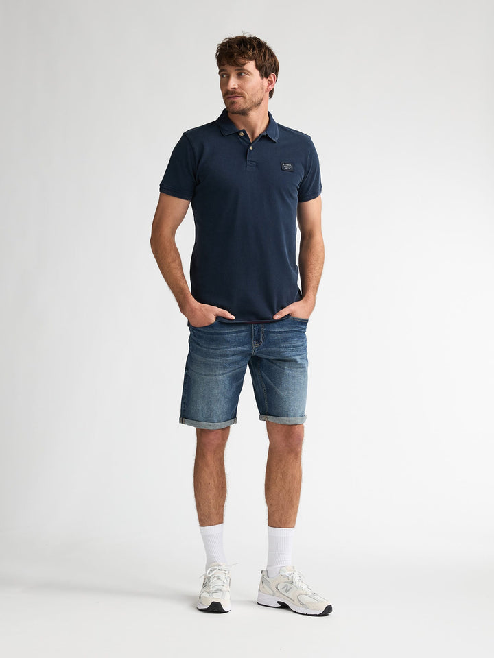 Petrol men M-1060-POL926 polo navy – heren