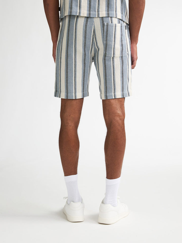 Petrol men M-1060-SHO518 short heren lichtblauw