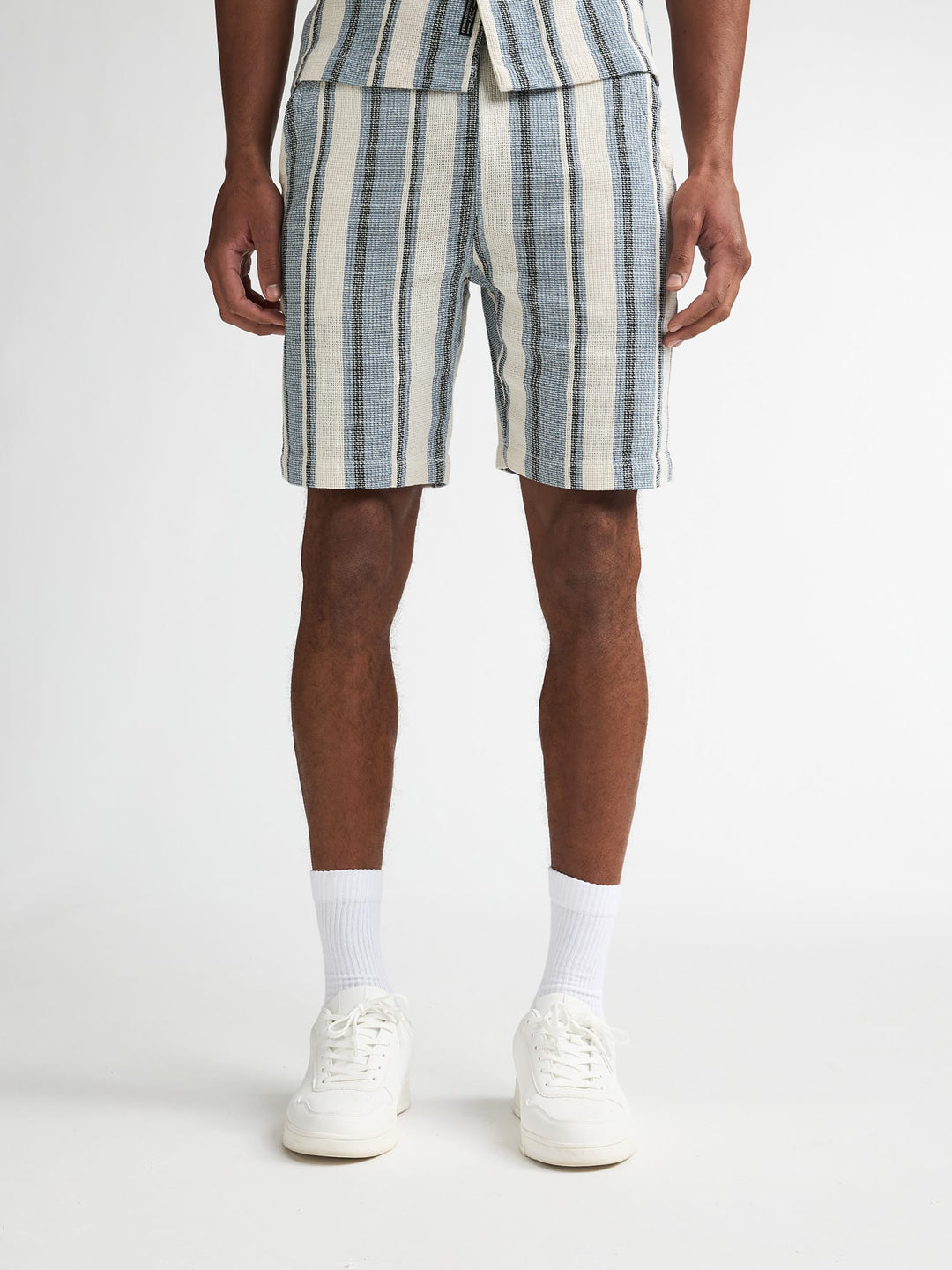 Petrol men M-1060-SHO518 lichtblauwe shorts – heren