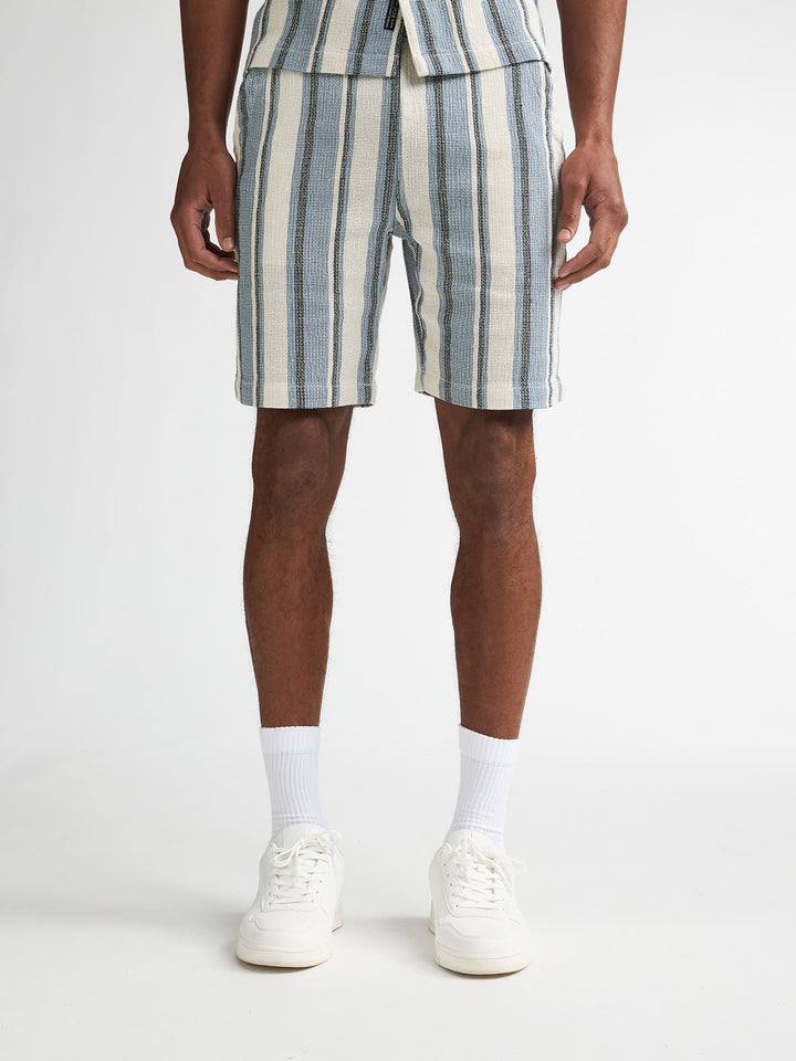 Petrol men M-1060-SHO518 lichtblauwe shorts – heren