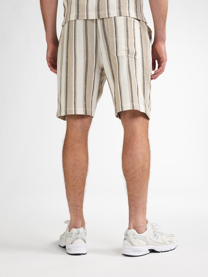 Petrol men M-1060-SHO518 shorts bruin dessin – heren