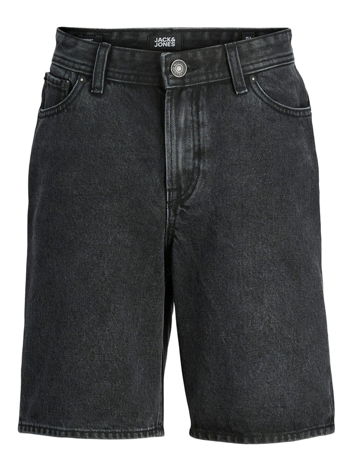 Jack & Jones Kids short denim zwart – jongens - Black Denim