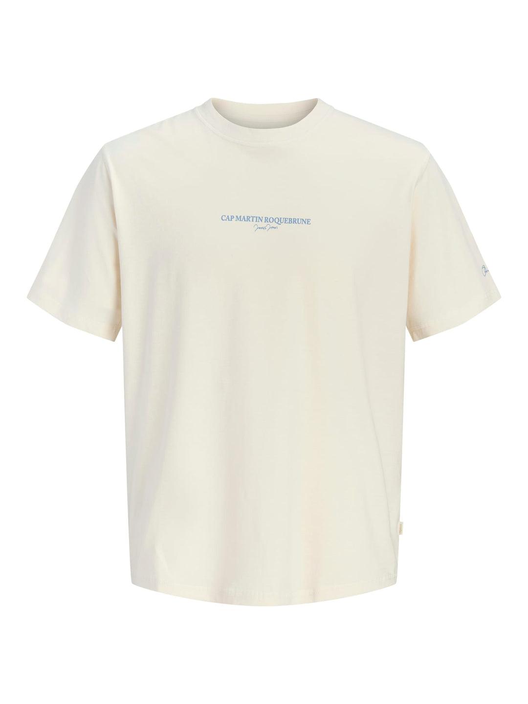 Jack & Jones T-shirt JORHYERES BACK ELEMENT – heren - Ecru