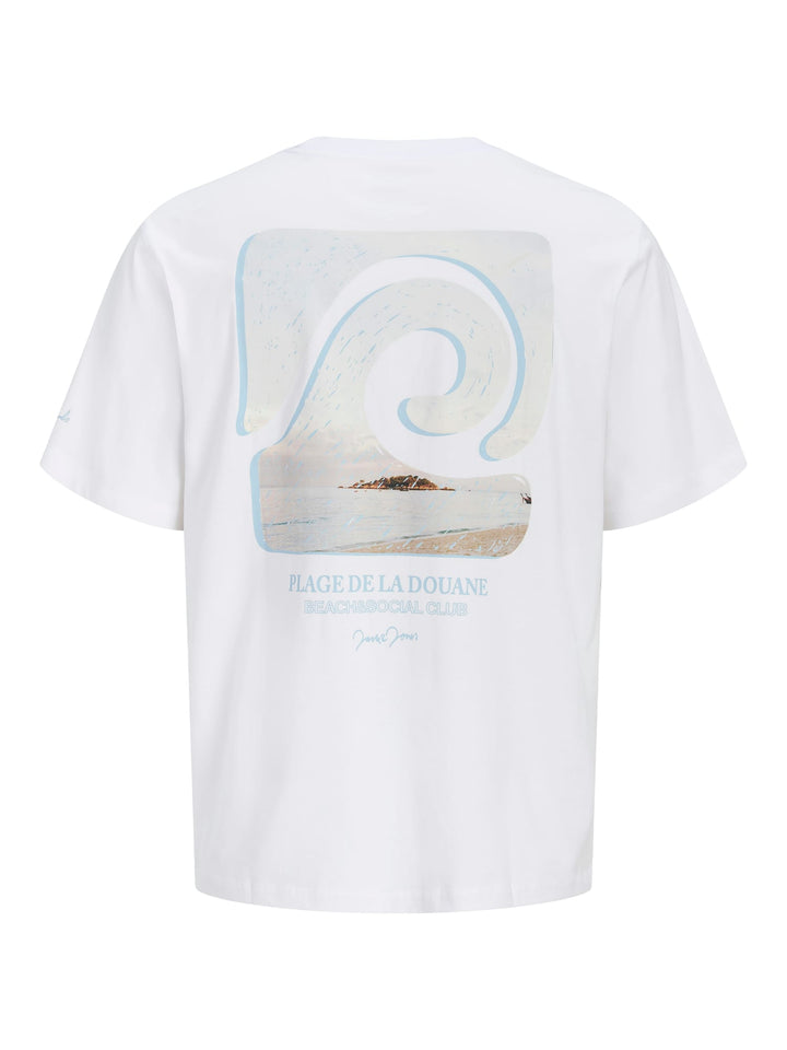 Jack & Jones 12295190 hyeres T-shirt wit – heren