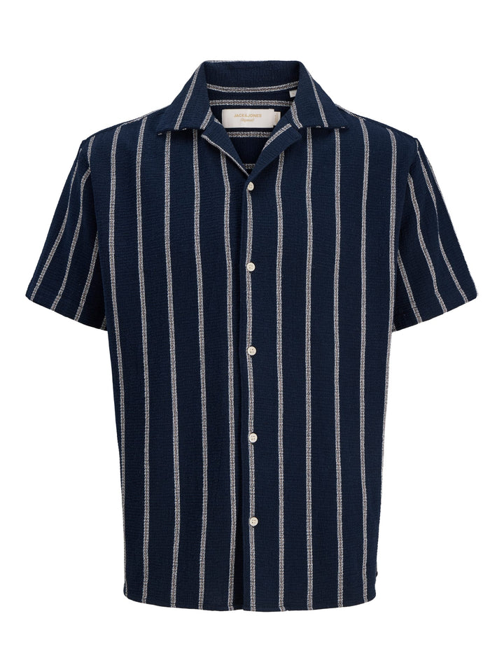 Jack & Jones Kids Cova blouse blauw dessin – jongens