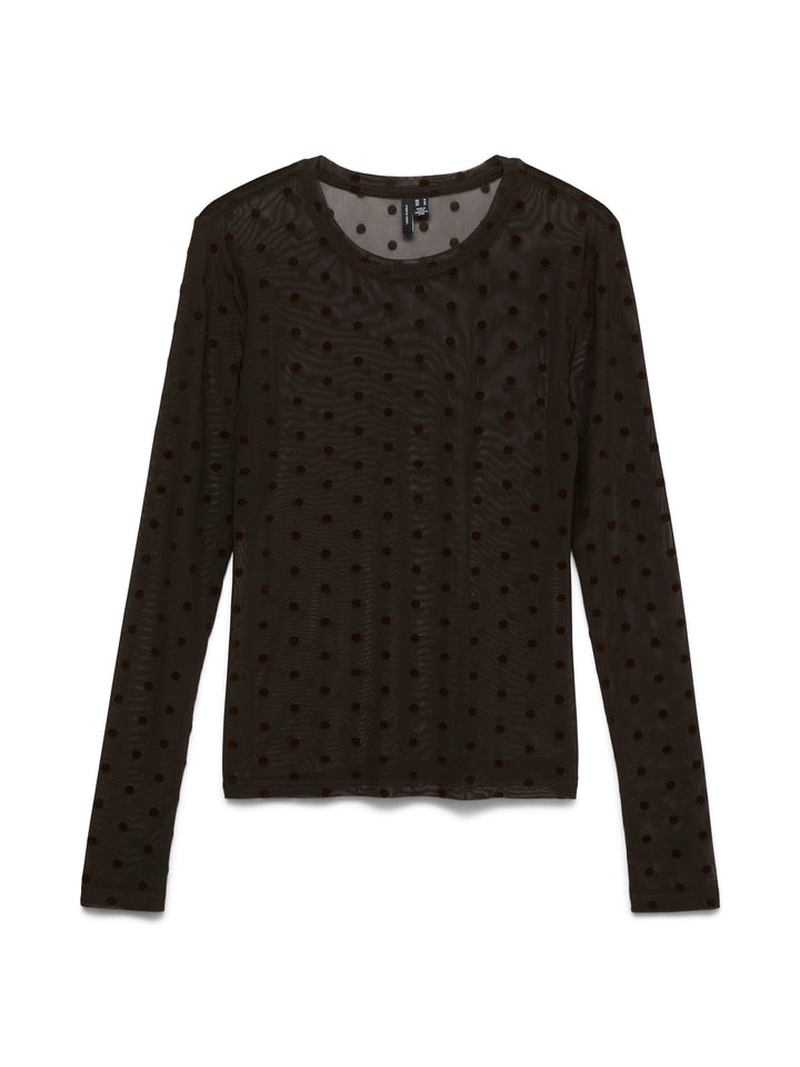 VERO MODA 10340014 Lova top bruin – dames