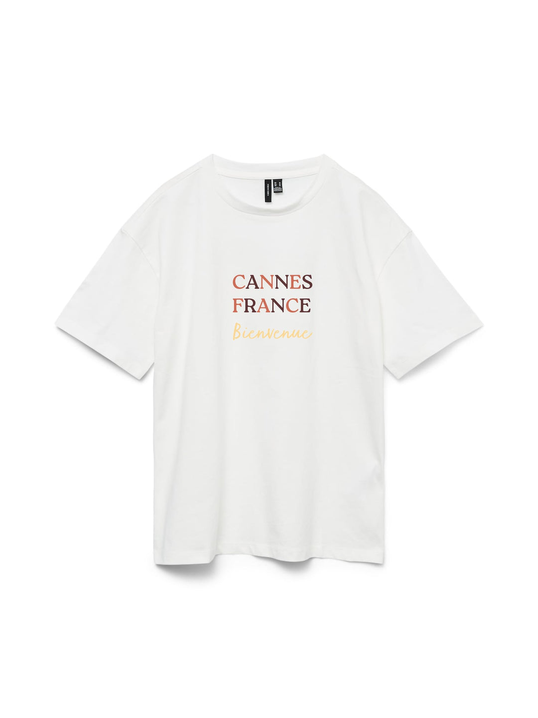 VERO MODA 10325349 Sara t-shirt k/m off-white
