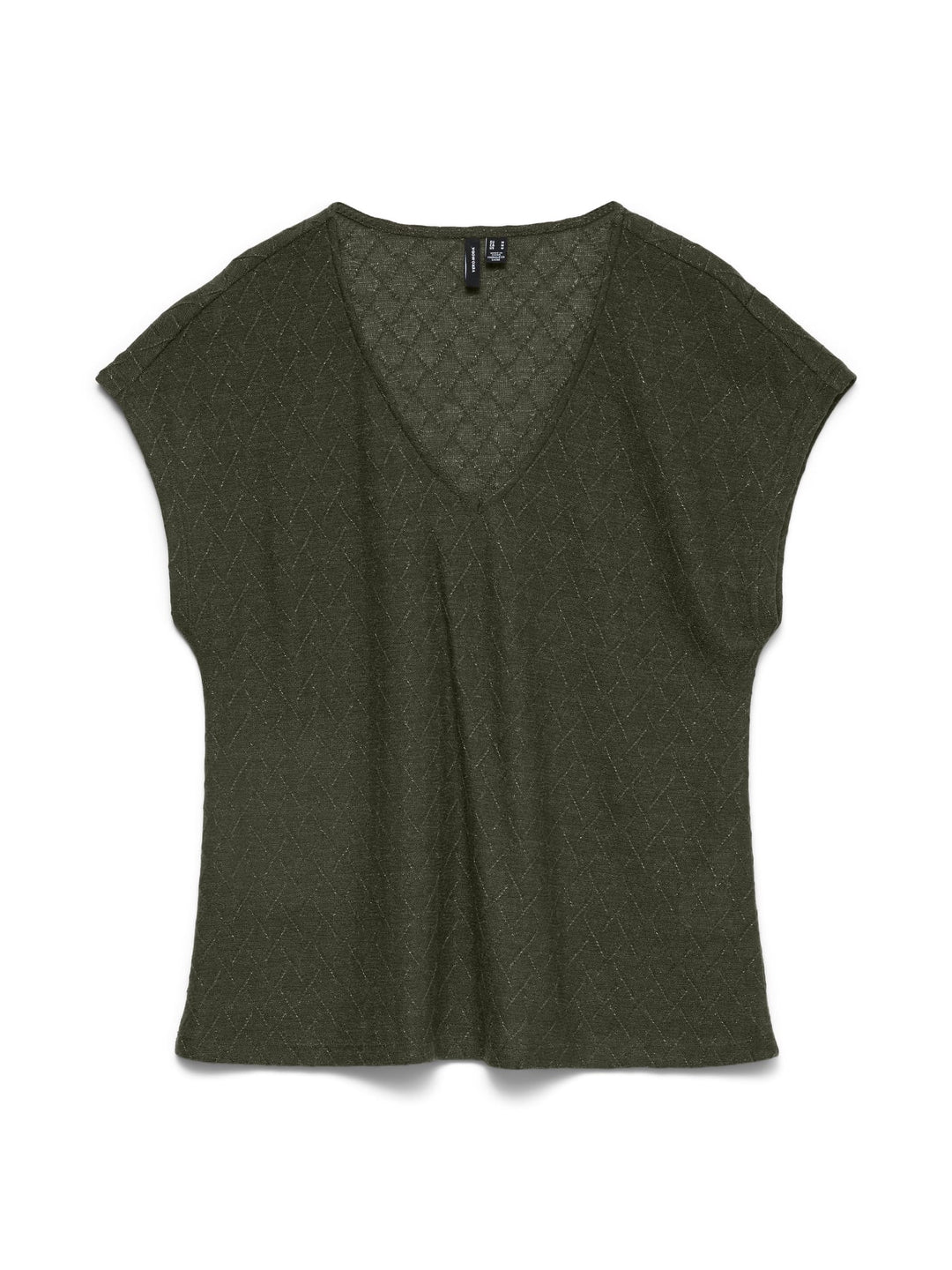 VERO MODA 10351025 Mara top k/m dames donkergroen