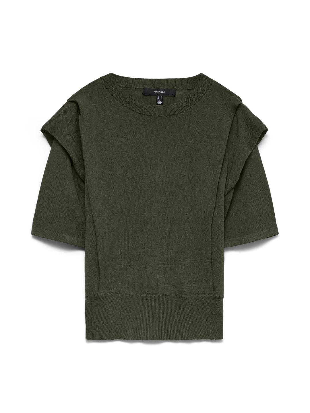 VERO MODA 10350465 Layla top k/m dames donkergroen