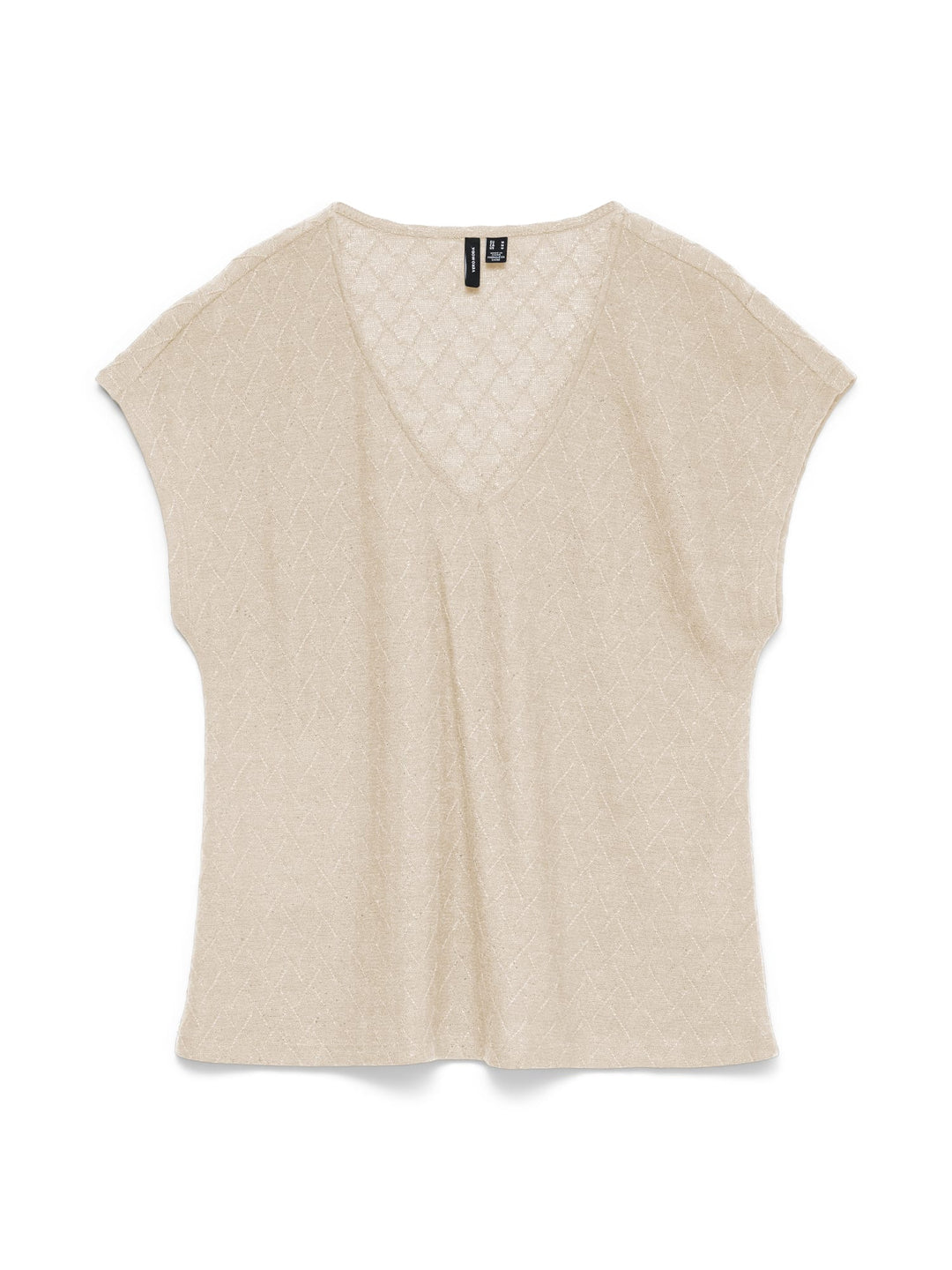 VERO MODA 10351025 Mara top k/m dames ecru