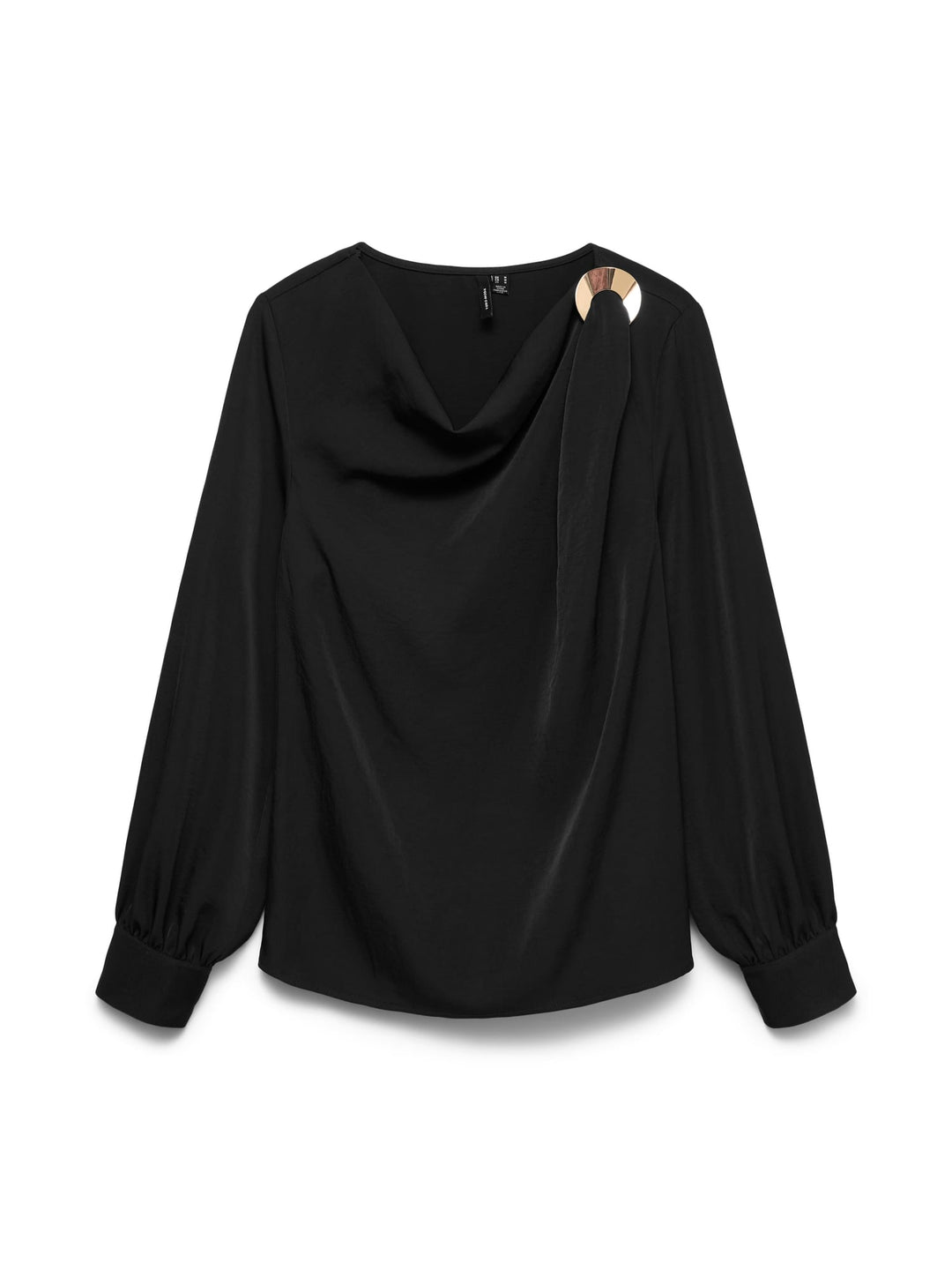VERO MODA 10349935 Milani top met lange mouwen zwart
