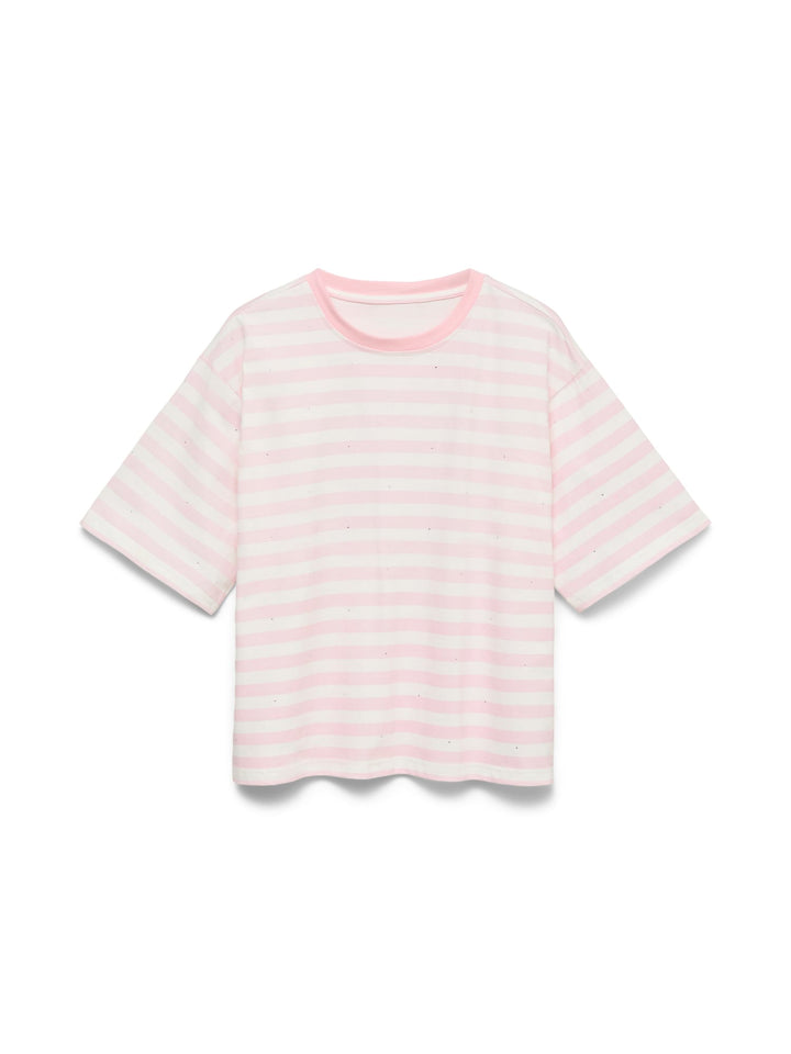 VERO MODA Kaysa T-shirt roze dessin – dames