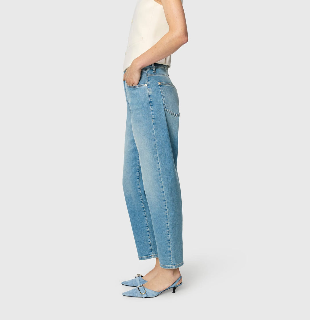 MAC jeans low croth-baggy fit dames – blue denim