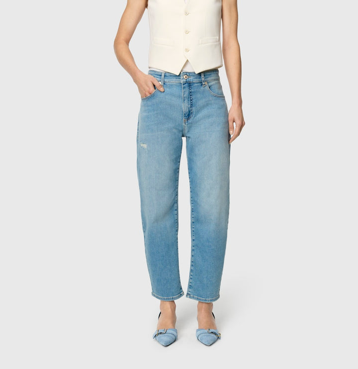MAC jeans low croth-baggy fit dames – blue denim