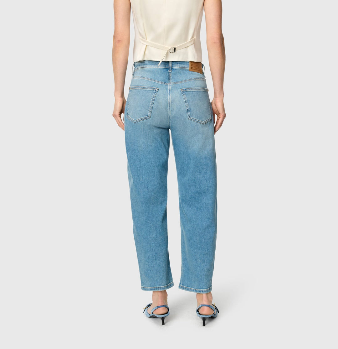 MAC jeans low croth-baggy fit dames – blue denim