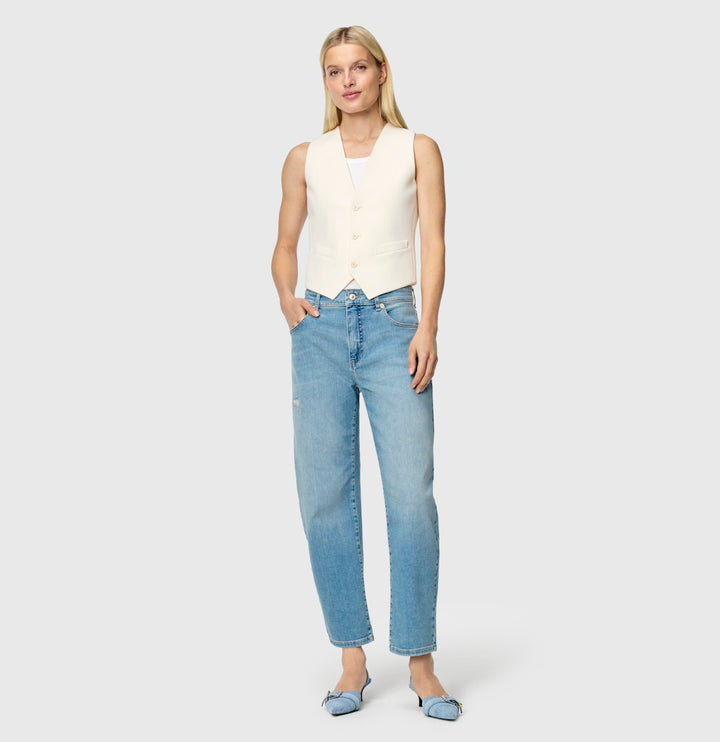 MAC jeans low croth-baggy fit dames – blue denim